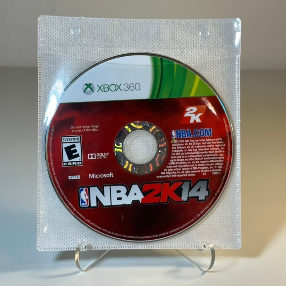 NBA 2K14 XBOX 360 Video Game Disc